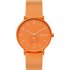 Skagen Kulor Neon Orange Silicone Strap Watch