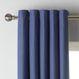 Habitat Plain Blackout Eyelet Curtains