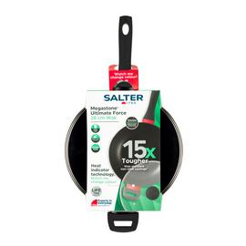 Salter 15x Mega Thermo 28cm Aluminium Wok With Lid