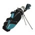 Ben Sayers M8 8 Gold Club Set and Stand BagTurquoise