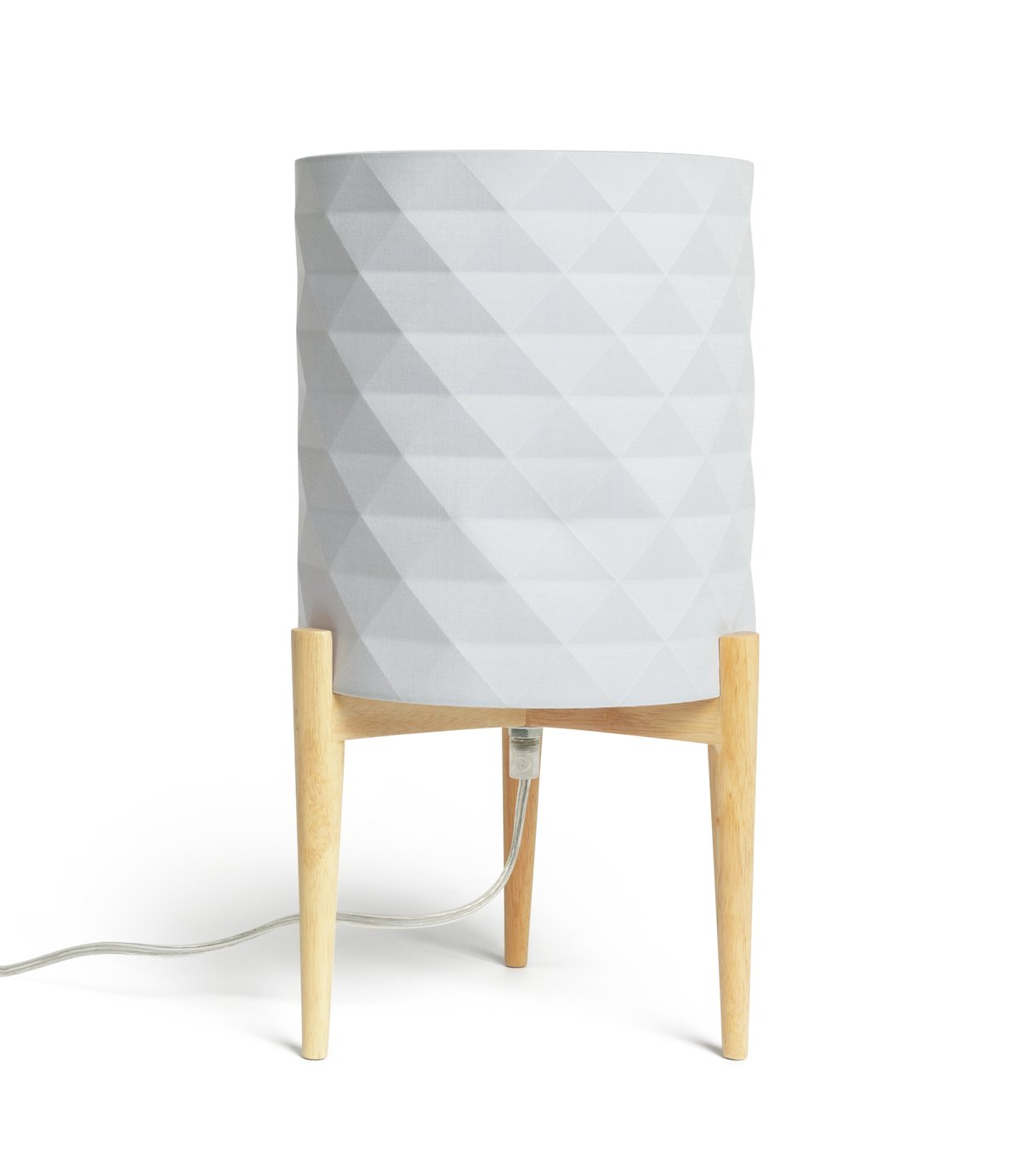 geometric bedside lamp
