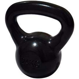 Pro Fitness Cast Iron 24kg Kettlebell - Black
