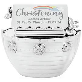 Personalised Message Noah's Ark Money Box