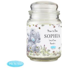 Personalised Message Me To You Large Jar Candle - Vanilla