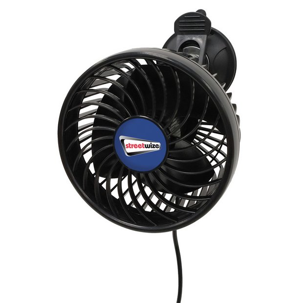 Buy Streetwize 12V 360° Power Fan With Suction | In-car accessories | Argos