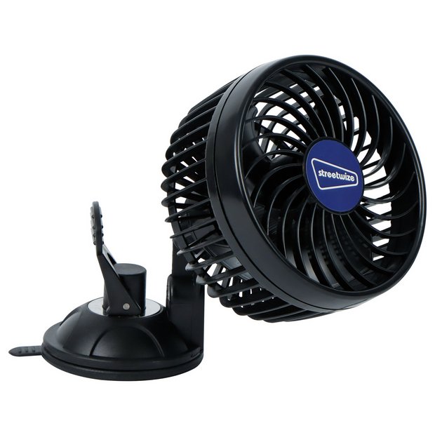 Buy Streetwize 12V 360° Power Fan With Suction Mount