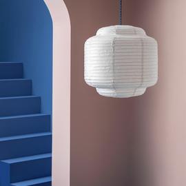Habitat 60 Cirro White Paper Easy Fit Lampshade - 45cm