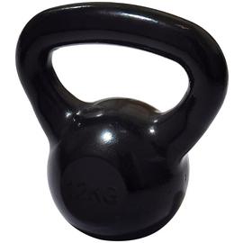 Pro Fitness Cast Iron 12kg Kettlebell - Black
