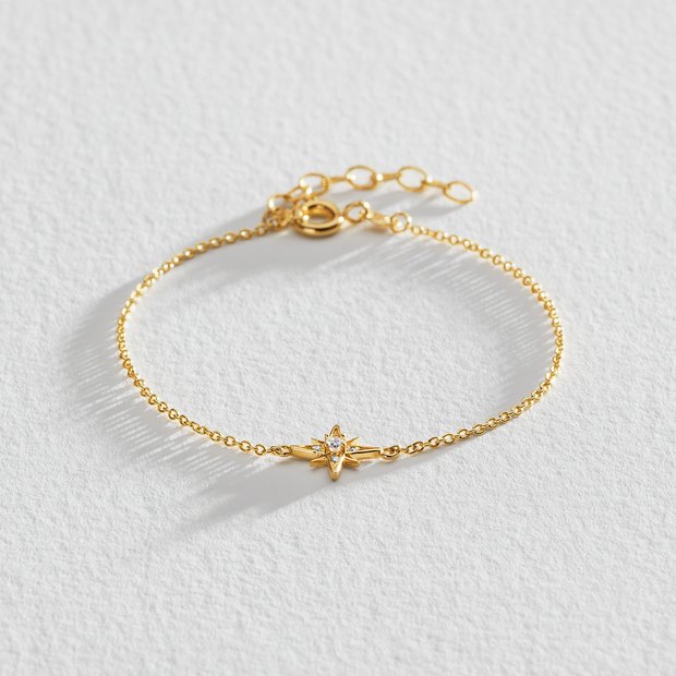 9 carat gold bracelet on sale argos