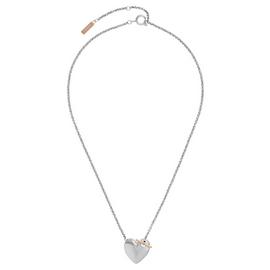 Olivia Burton Stainless Steel Knot Heart Necklace