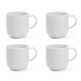 Habitat Riko Set of 4 Mugs - White