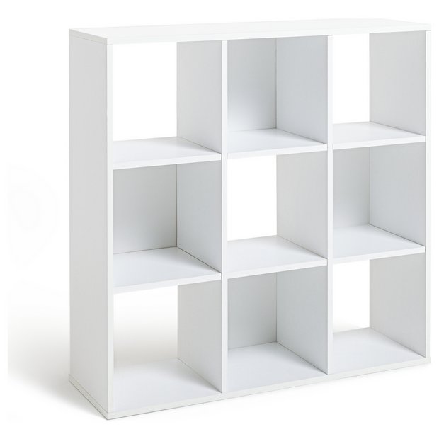 White shelving clearance unit argos