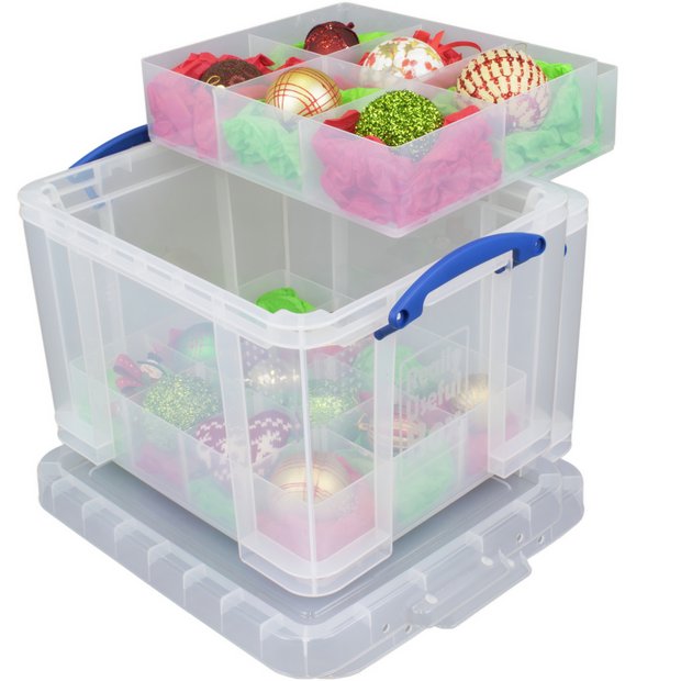 Buy Really Useful 35 Litre Bauble Box with 2 Trays at Argos.co.uk