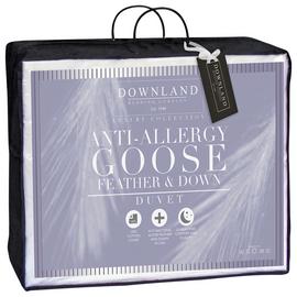 Downland 13.5 Tog Goose Feather and Down Duvet - Single
