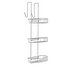 HOME 3 Tier Extra Large Chrome Shower Caddy