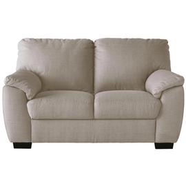 Argos Home Milano Fabric 2 Seater Sofa - Natural