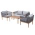 Argos Home Pascal 4 Seater Sofa Set