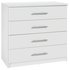 Argos Home Normandy 4 Drawer Chest of Drawers - White