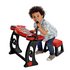 Chad Valley Sing Along Keyboard, Stand and Stool - Red