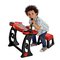 Chad Valley Sing Along Keyboard, Stand and Stool - Red