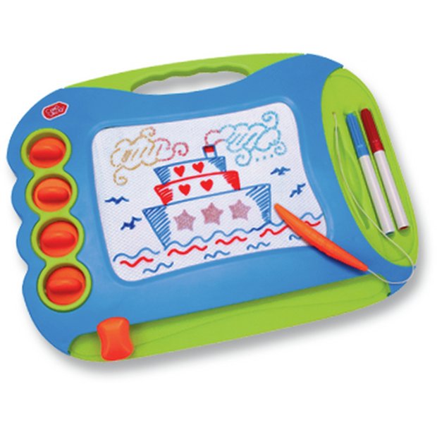 TureClos Magic Drawing Pad LED Writing Board Plastic Art Magic