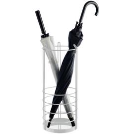 Habitat Saunders Metal Umbrella Stand - White