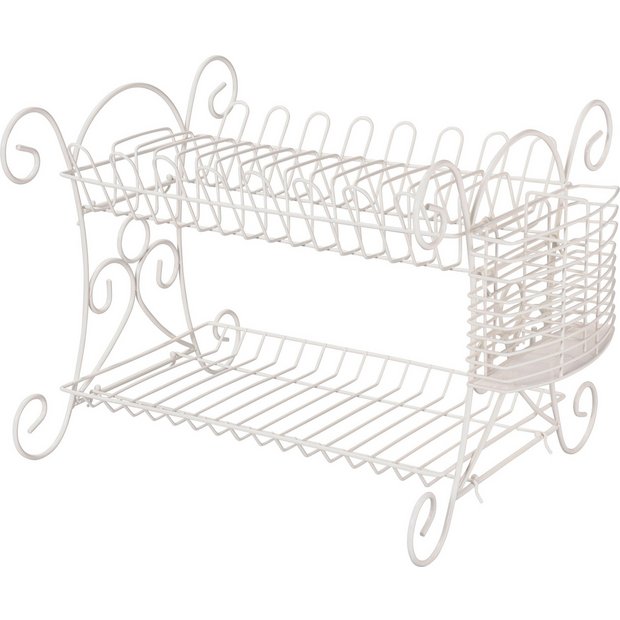 Buy Heart of House Scroll Dish Rack Cream at Argos.co.uk Your