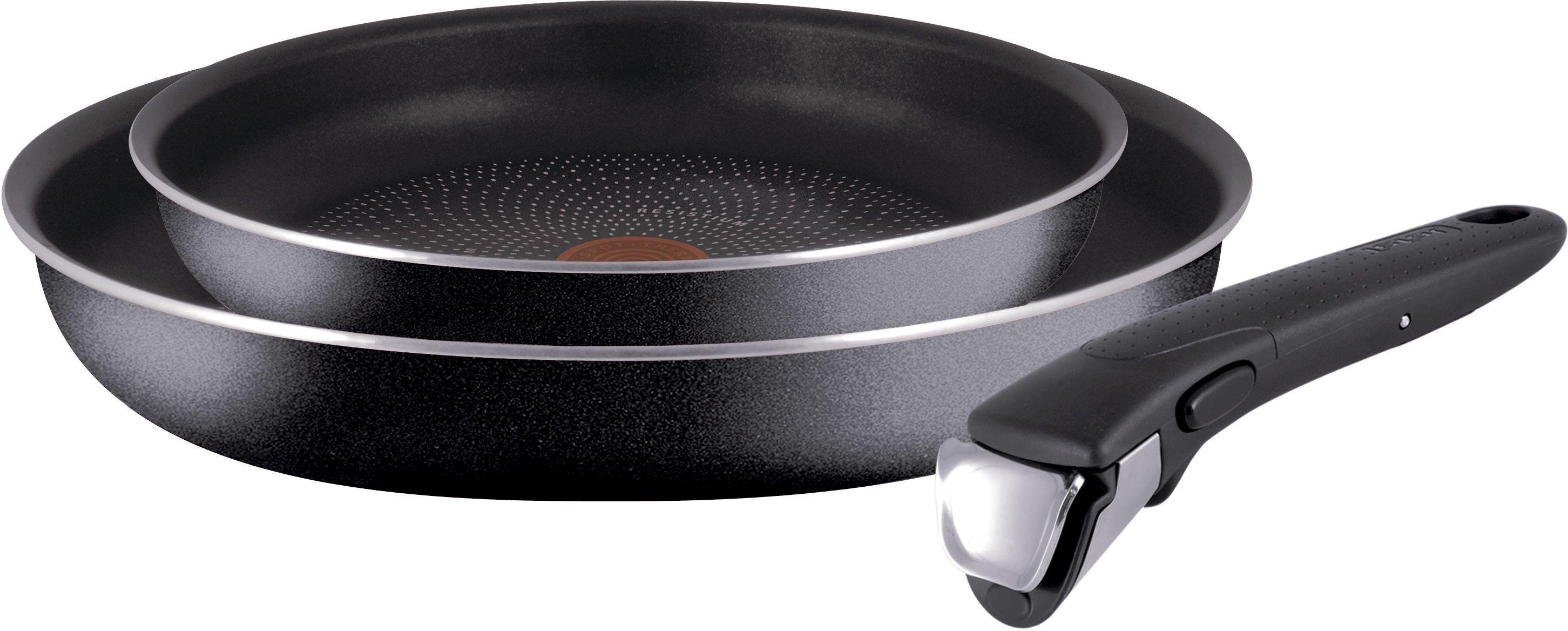 tefal large frying pan with lid