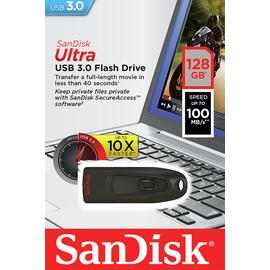 SanDisk Ultra 100MB/s USB 3.0 Flash Drive - 128GB
