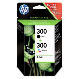 HP 300 Original Ink Cartridge - Black and Colour