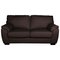 Argos Home Milano 2 Seater Leather Sofa Bed - Chocolate