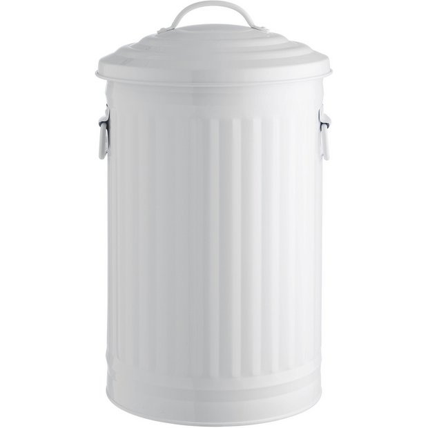 Buy Habitat Alto 32L Steel Waste Bin White at Argos.co.uk Your