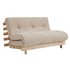 Argos Home Tosa 2 Seater Futon Sofa Bed - Natural