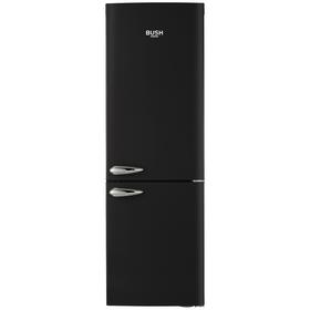 Bush Classic BFFF60 Frost Free Retro Fridge Freezer - Black