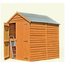 Homewood Wooden 6 x 6ft Overlap Garden Shed