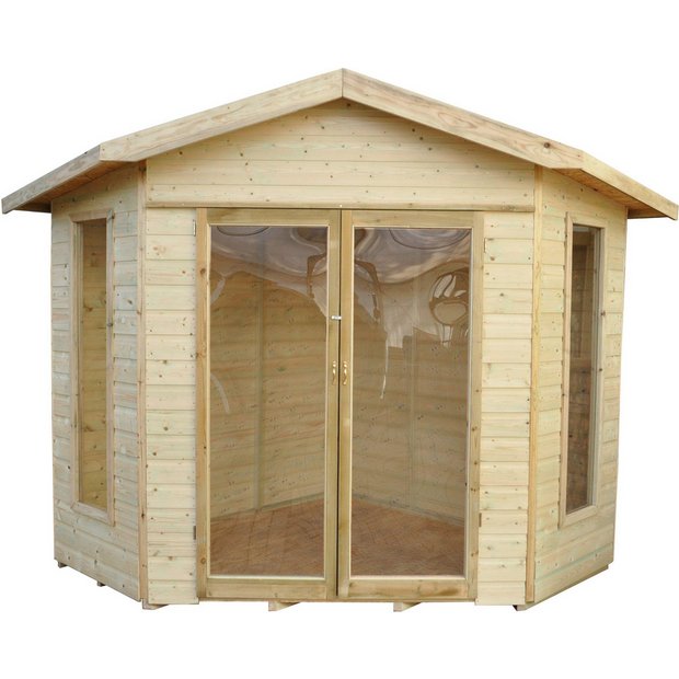 Buy Forest Honeybourne Wooden Summerhouse 11 x 8ft at Argos.co.uk