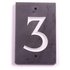 House Nameplate Company Slate Number Plaque - 3
