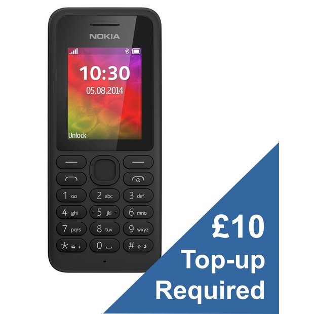 Buy EE Nokia 130 Mobile Phone Black at Argos.co.uk Your Online Shop