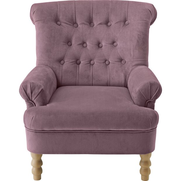 Buy Heart of House Darcy Fabric Chair Lavender at Argos.co.uk Your
