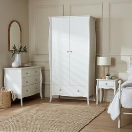 Argos Home Amelie 3 Piece 2 Door Wardrobe Set - White