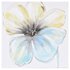Innova Home Painted 3D Turquoise Flower Canvas