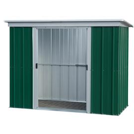 YardMaster Hercules Metal Pent Garden Shed - 6 x 4ft