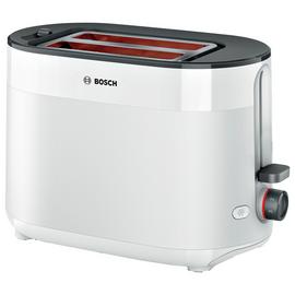 Bosch TAT2M121GB MyMoment Delight 2 Slice Toaster - White