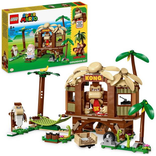 Buy LEGO Super Mario Donkey Kong Tree House Expansion Set 71424