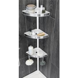 Lloyd Pascal 3 Tier Corner Shelving Unit - White