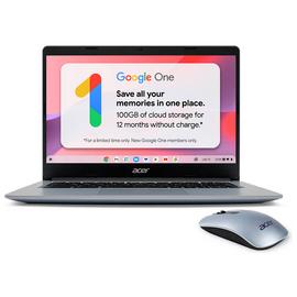 Acer CB314-3H 14in Celeron 8GB 128GB Chromebook Bundle