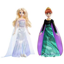 Disney Frozen Queen Anna & Elsa the Snow Queen Doll 2-Pack
