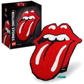 LEGO Art The Rolling Stones Logo Wall Décor Crafts Set 31206