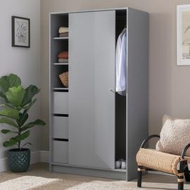 Argos Home Malibu 1 Door Sliding Wardrobe