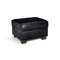 Argos Home Salisbury Leather Storage Footstool - Black